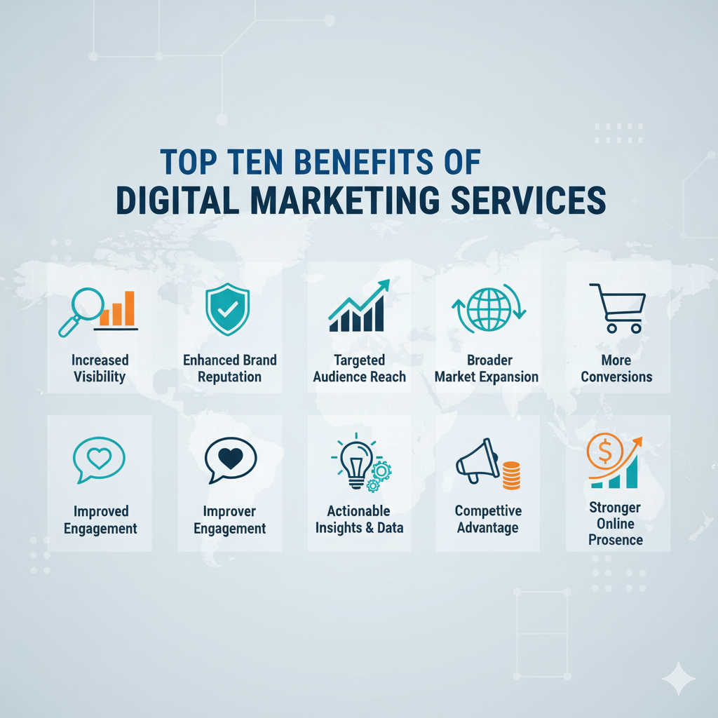 Top Ten Benefits of Digital Marketing Services