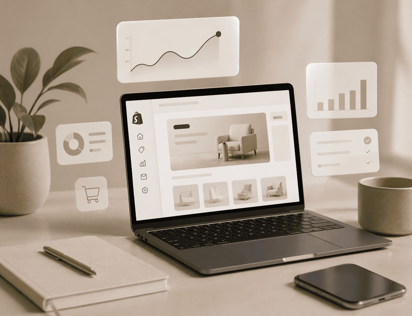 Shopify Expert Working