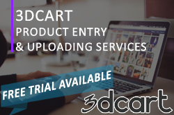 3D Cart Product Entry & Uploading Services