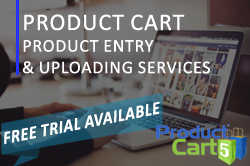 Product Cart Product Entry & Uploading Services