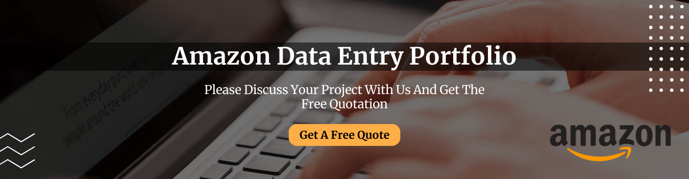 Amazon Data Entry Portfolio